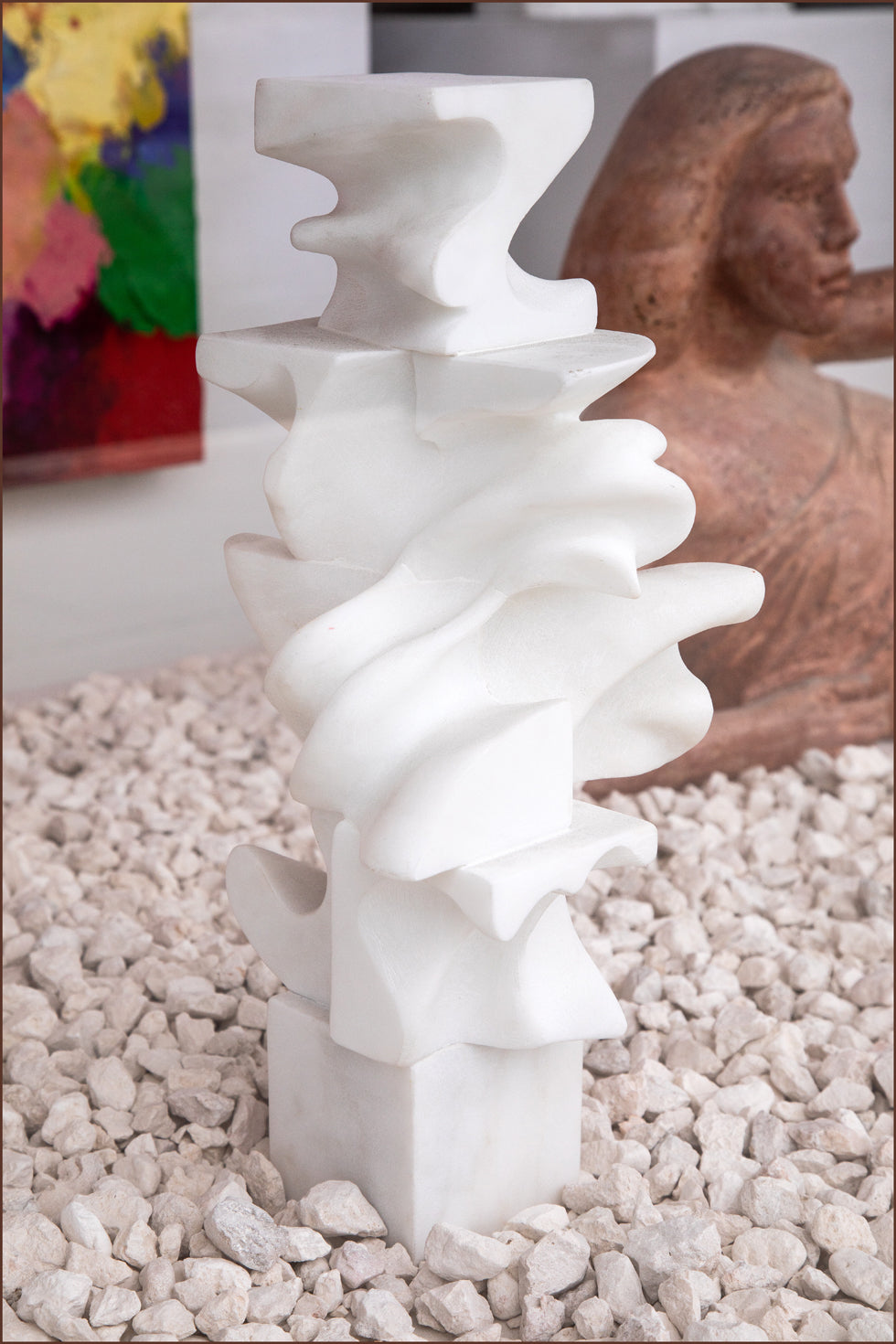 Marton Varo - 10 Cubes (sculpture) - Ethos Arts Inc.