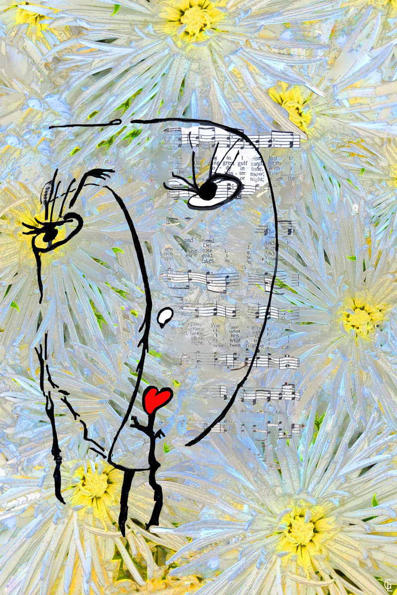 Gerrie Lewis - Flower Child (Photography Print) - Ethos Arts Inc.