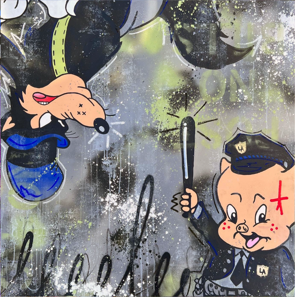 Artlord - Big Bad Wolfe - Porky Police, 2024 () - Ethos Arts Inc.