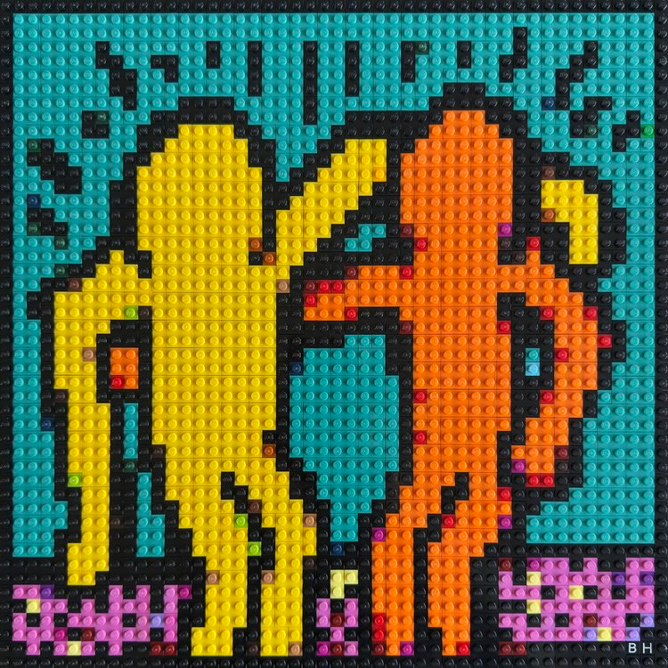 Brian Hanna - Friendship, 2025 (Wall sculpture) - Ethos Arts Inc.