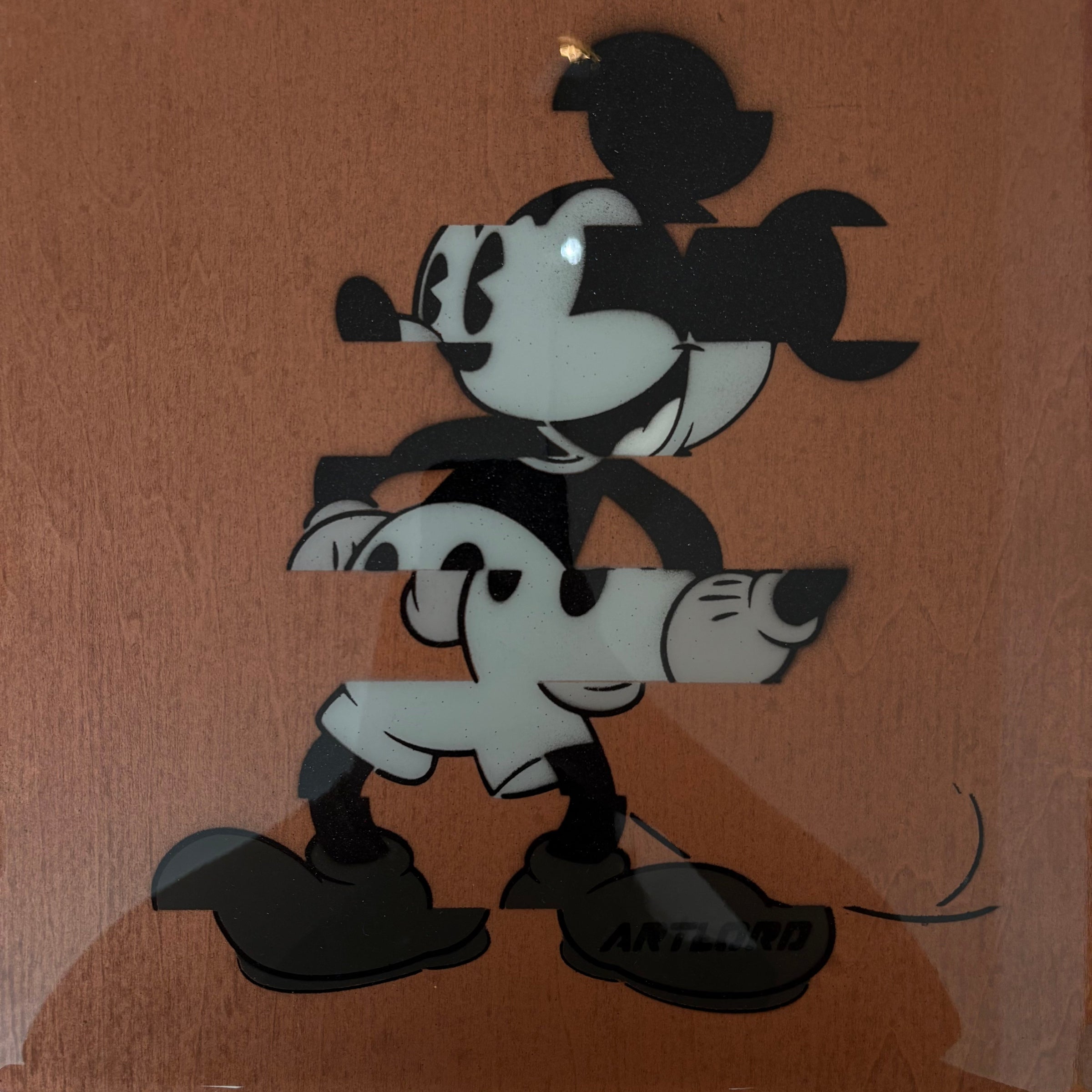Artlord - Glitch Mickey, 2025400.00 (Painting) - Ethos Arts Inc.