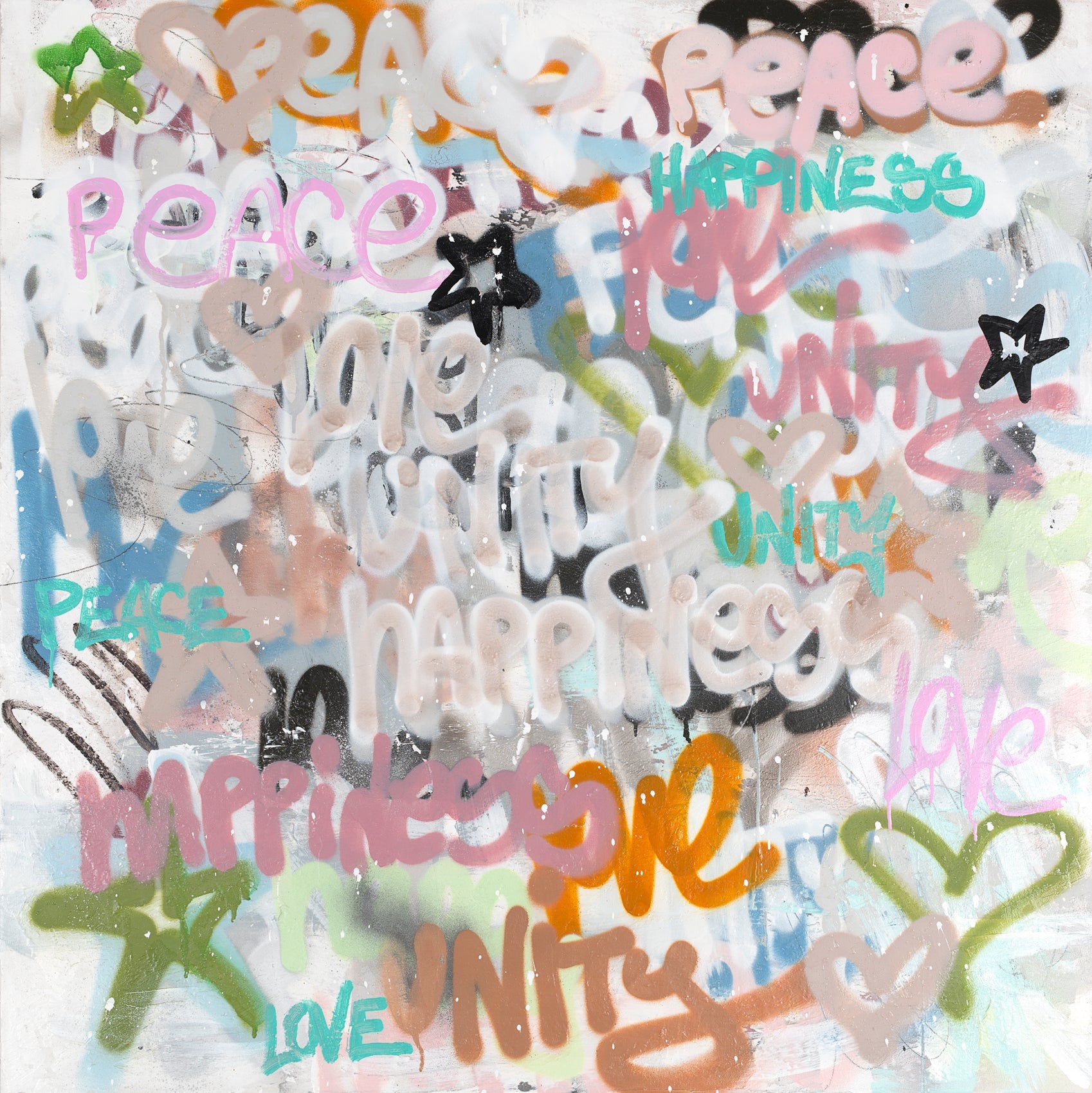 Amber Goldhammer - Junior High Giggles (Painting) - Ethos Arts Inc.