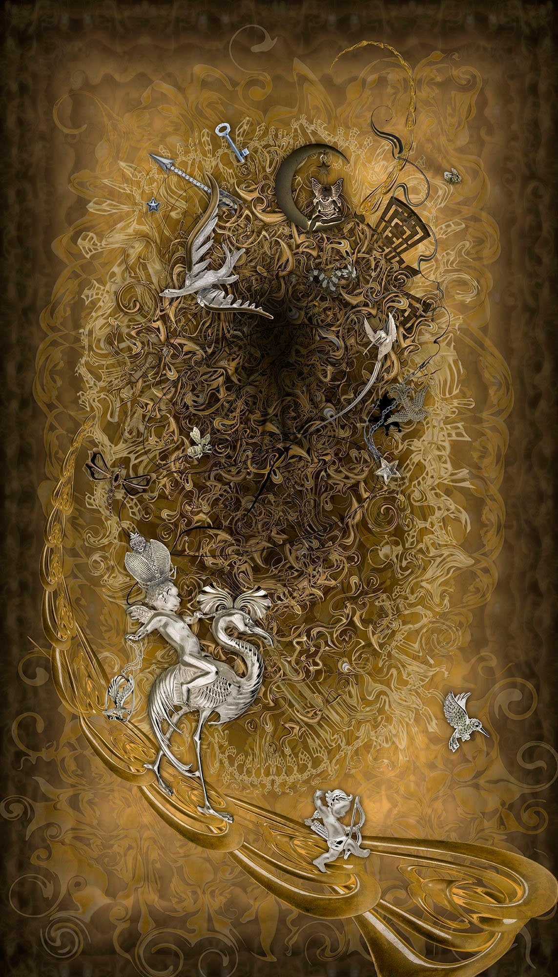 JT Burke - O'er Many A Tract Of Heaven (Digital Print) - Ethos Arts Inc.