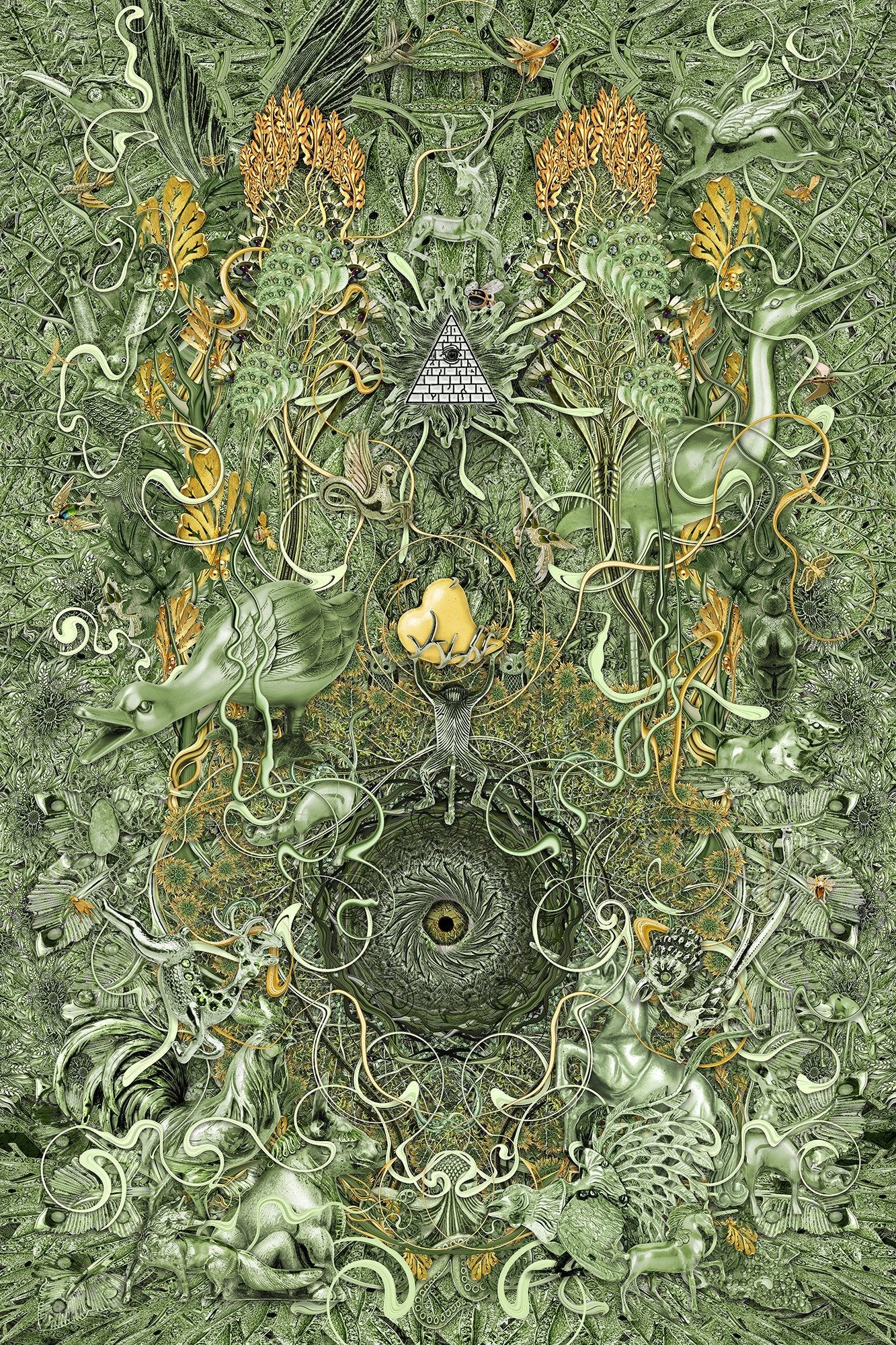 JT Burke- Paradise No 2, Superlush, 2018 (Digital Print) - Ethos Arts Inc.