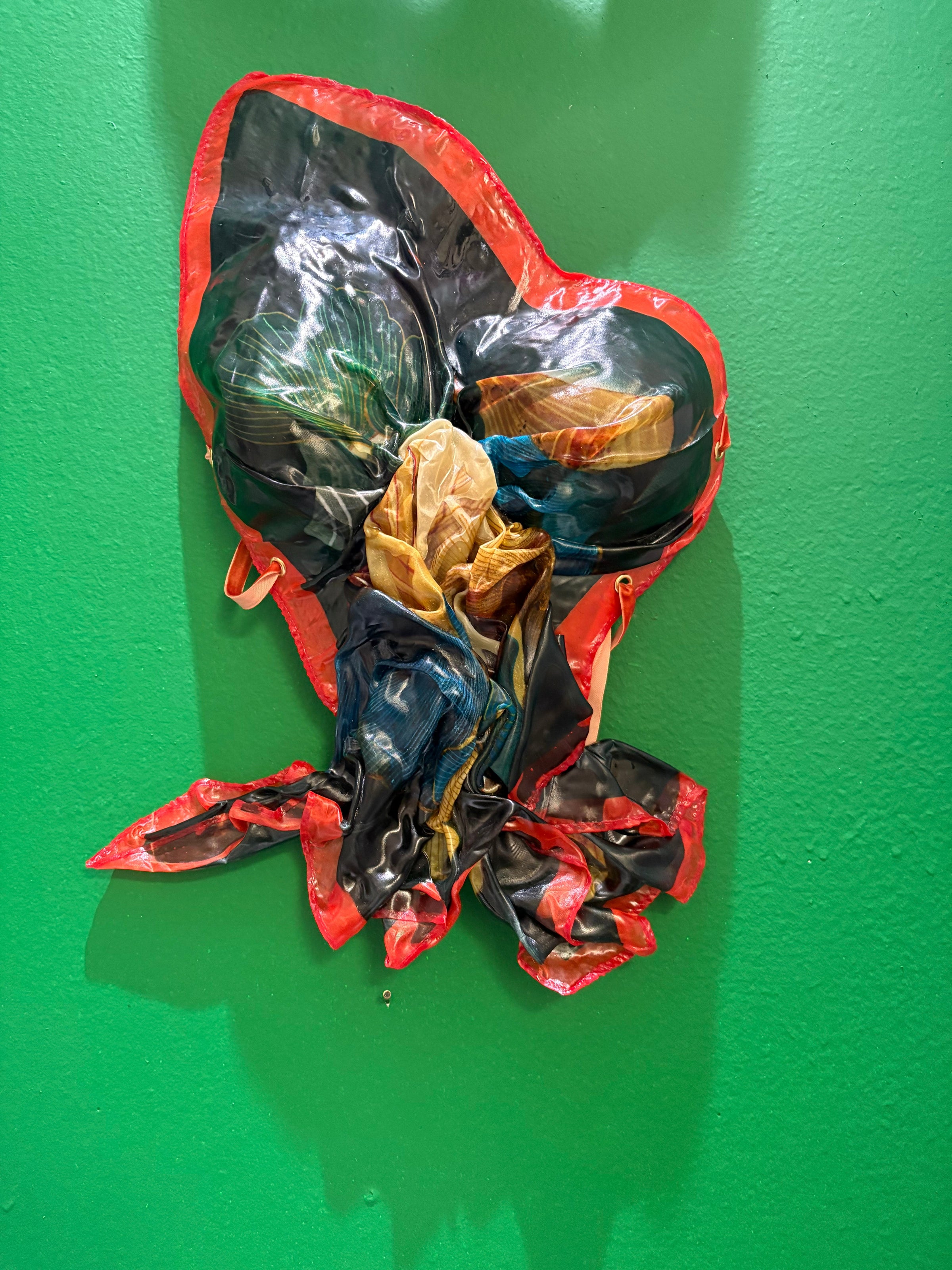 Mercedes Brunelli - Red Corset, 2025 (Sculpture) - Ethos Arts Inc.