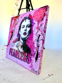 Luciana Caporaso - TAYLOR - FEARLESS, 2023 (Painting) - Ethos Arts Inc.