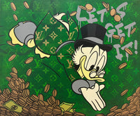 Pitch Black - Uncle Louis Vuitton, 2025 (Painting) - Ethos Arts Inc.