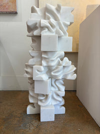 Marton Varo - Vertical Cubes (sculpture) - Ethos Arts Inc.