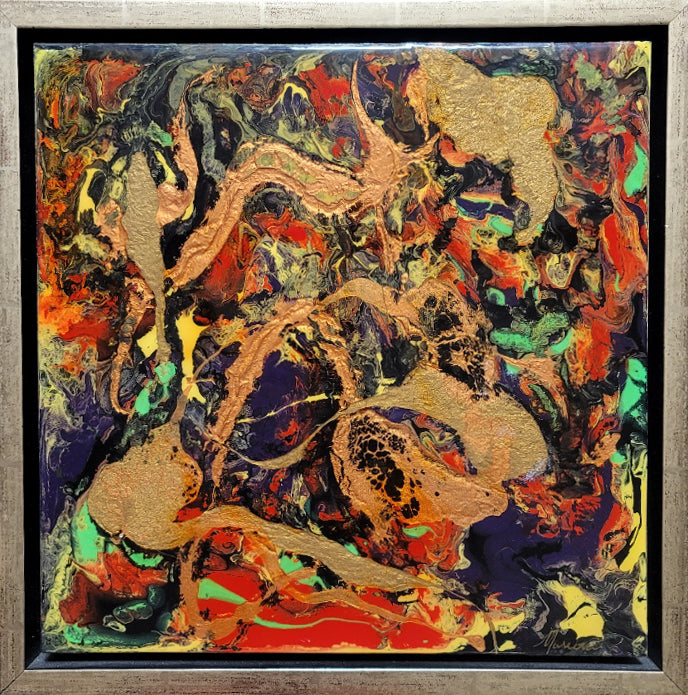 Dick Marconi - Back Splash of the Mind (Painting) - Ethos Arts Inc.