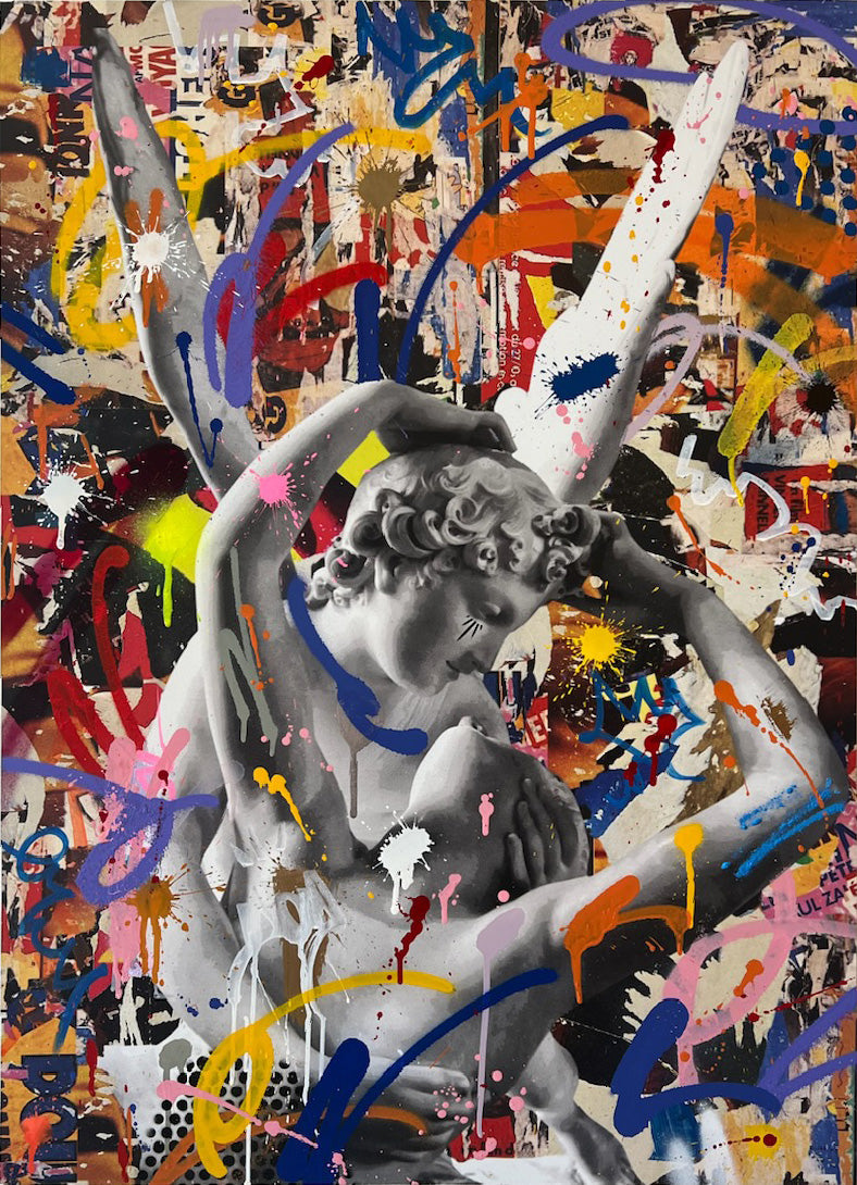 RS Artist - THE PERFECT MATCH, 2024 (Painting) - Ethos Arts Inc.