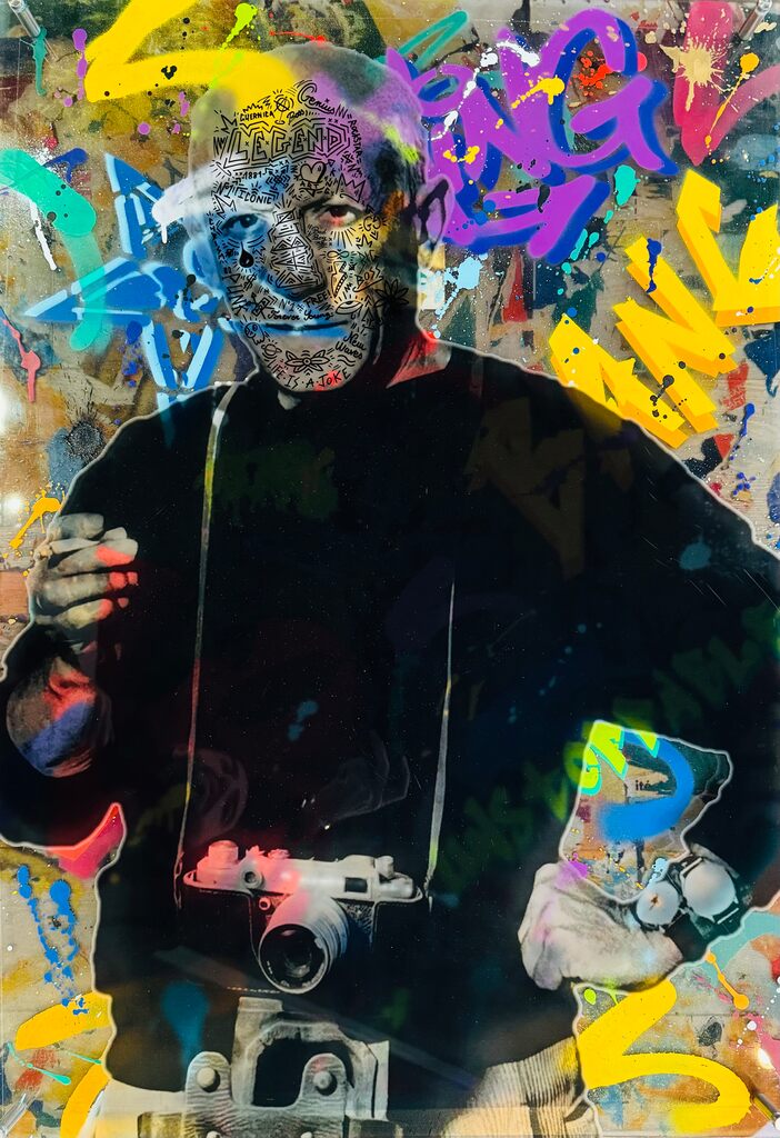 RS Artist - The Photographer (Painting) - Ethos Arts Inc.