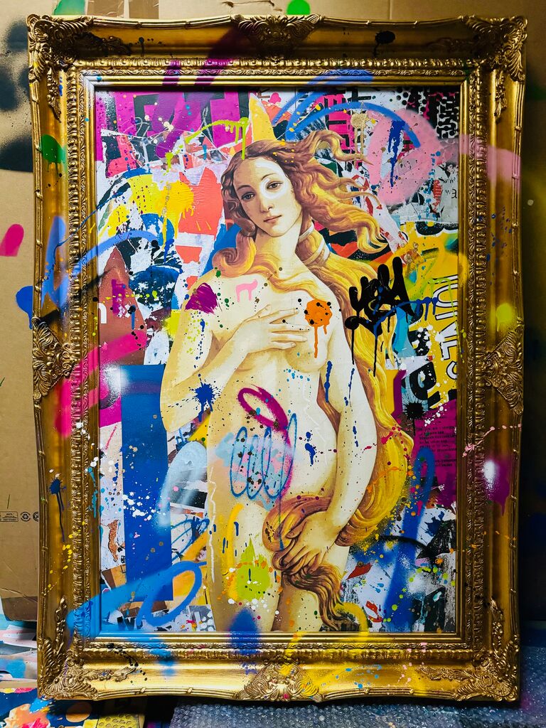 RS Artist - Venus Vibes (Painting) - Ethos Arts Inc.