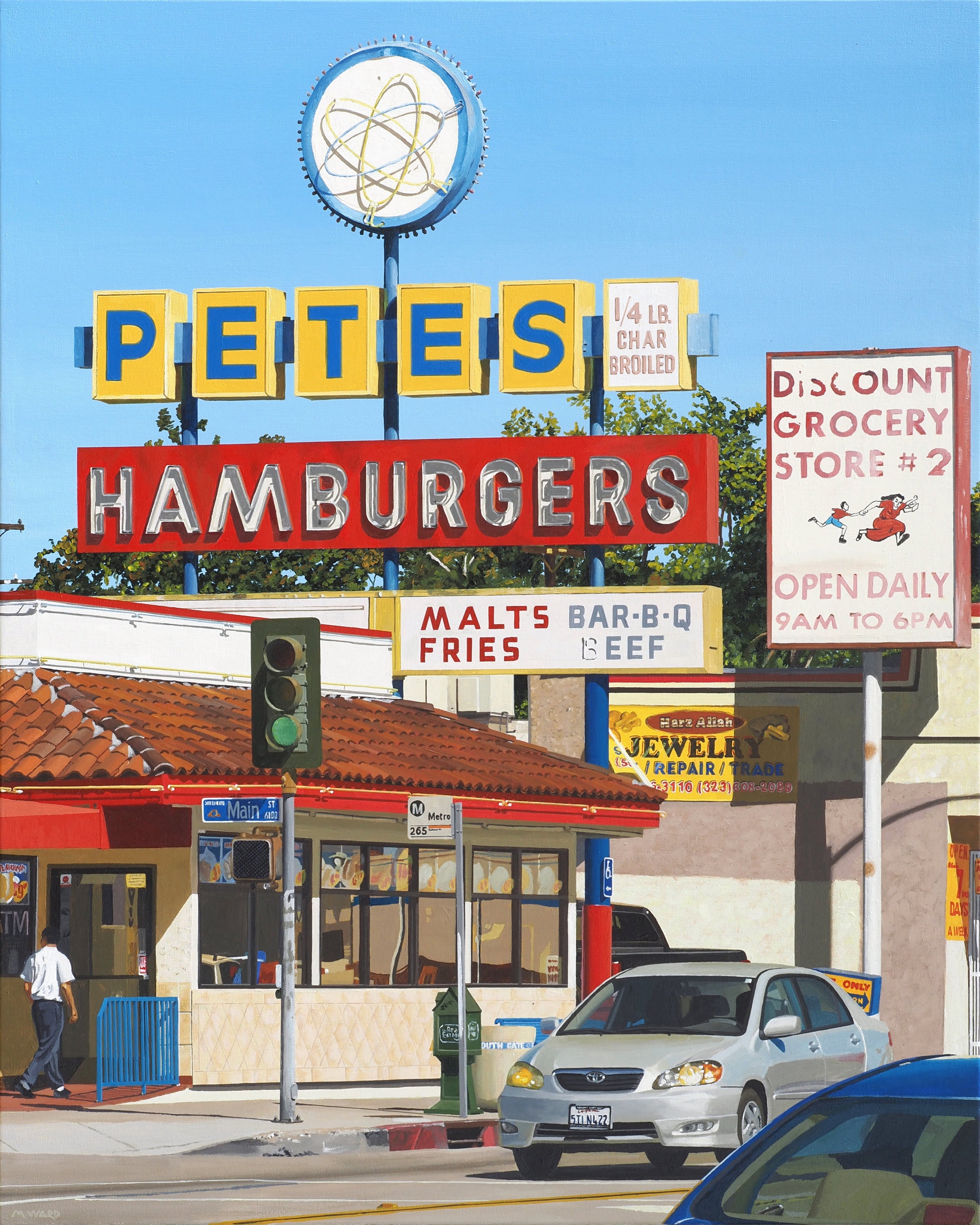 Michael Ward - Pete's Hamburgers, 2025 () - Ethos Arts Inc.