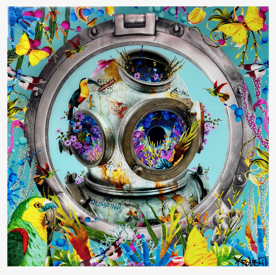 David Krovblit - Portholes, 2025 (Painting) - Ethos Arts Inc.