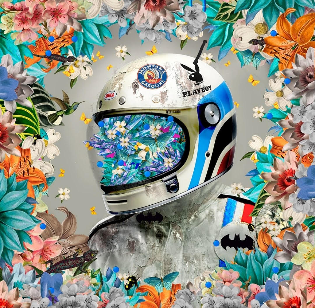 David Krovblit - Race To Paradise - Gear Head, 2025 (Painting) - Ethos Arts Inc.