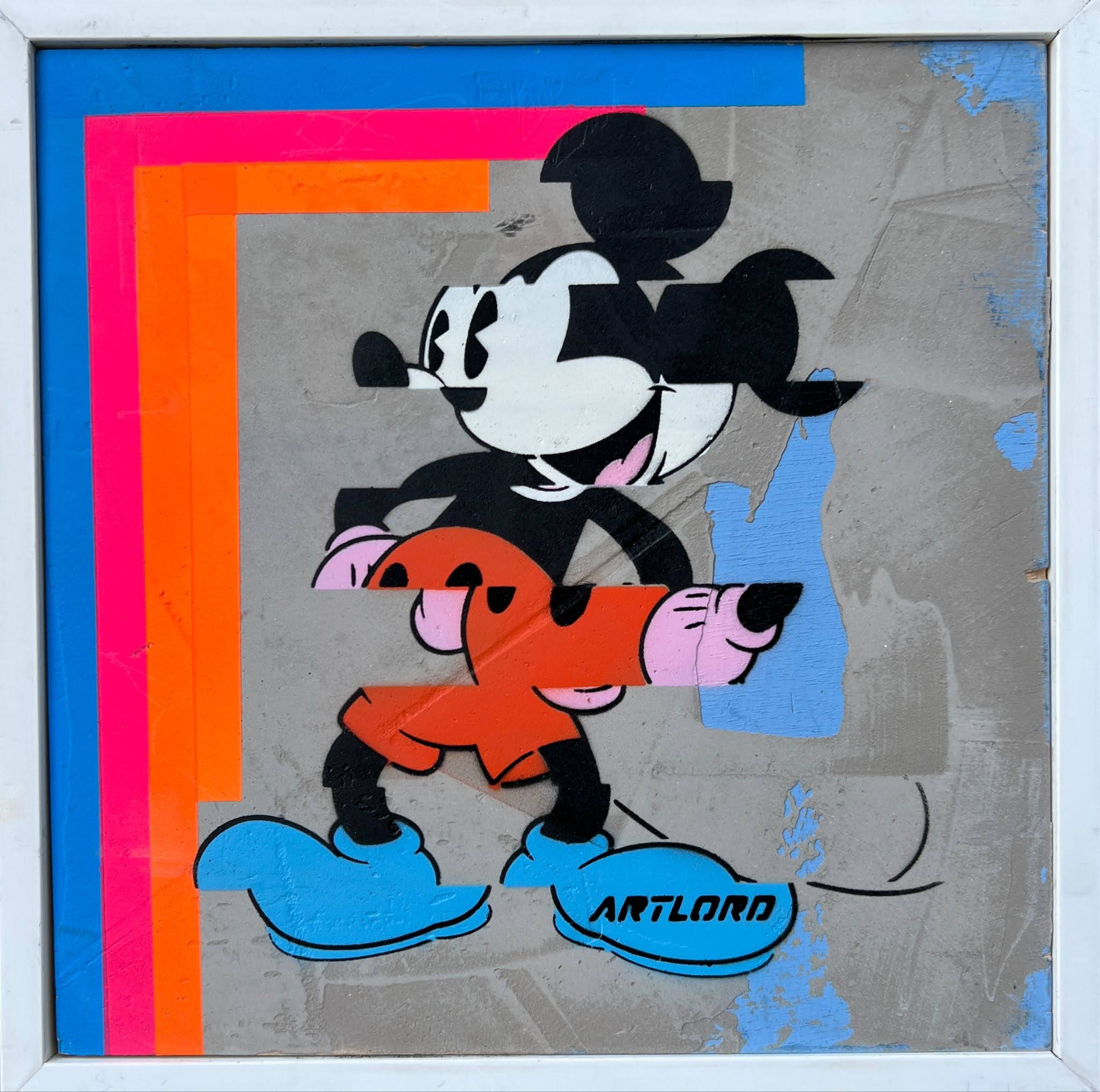 Artlord - Disco Glitch Mickey, 2025 () - Ethos Arts Inc.