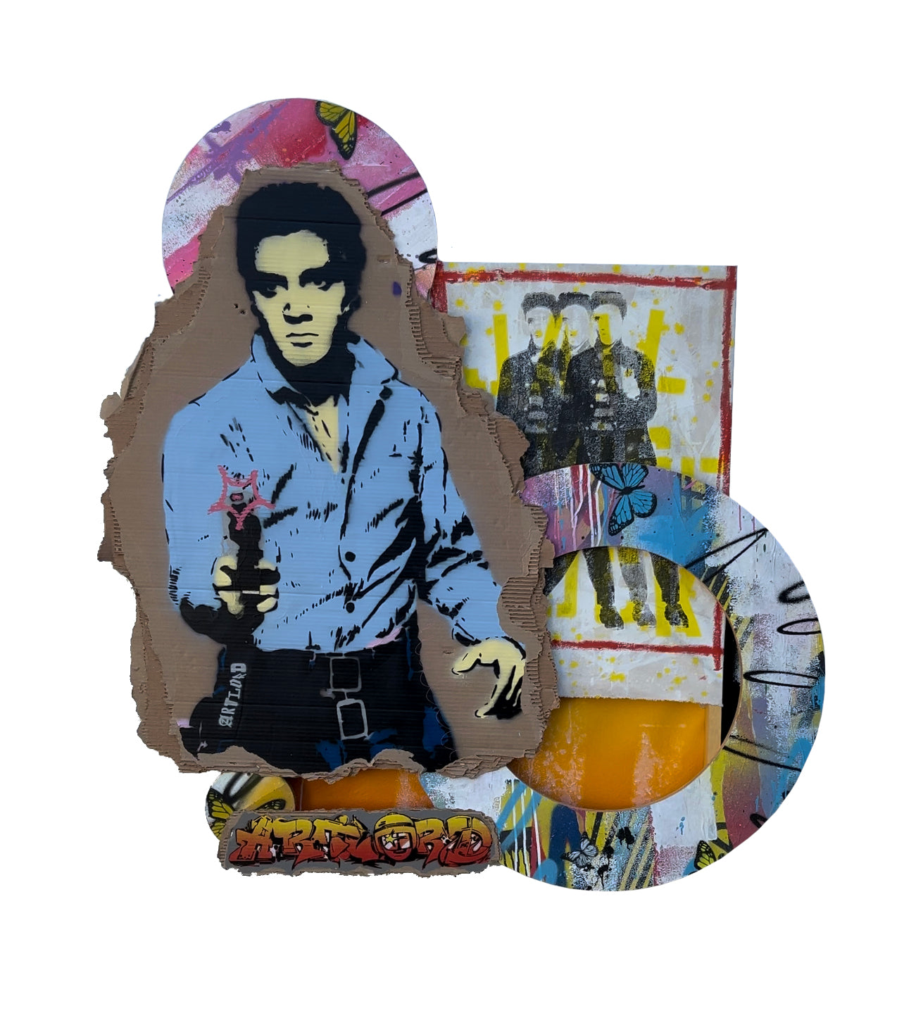 Artlord - Elvis Collage 1, 2024 () - Ethos Arts Inc.