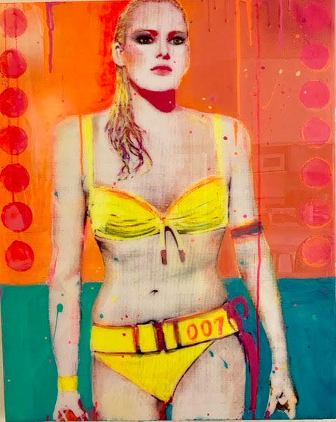 Nora Novak - Honey Rider (Painting) - Ethos Arts Inc.
