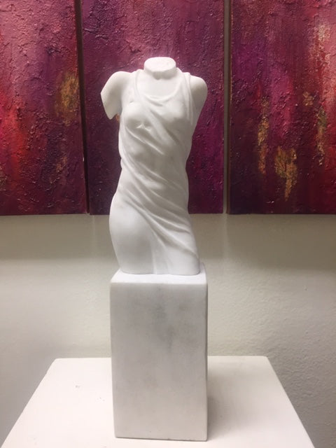 Marton Varo - Classical Marble (sculpture) - Ethos Arts Inc.