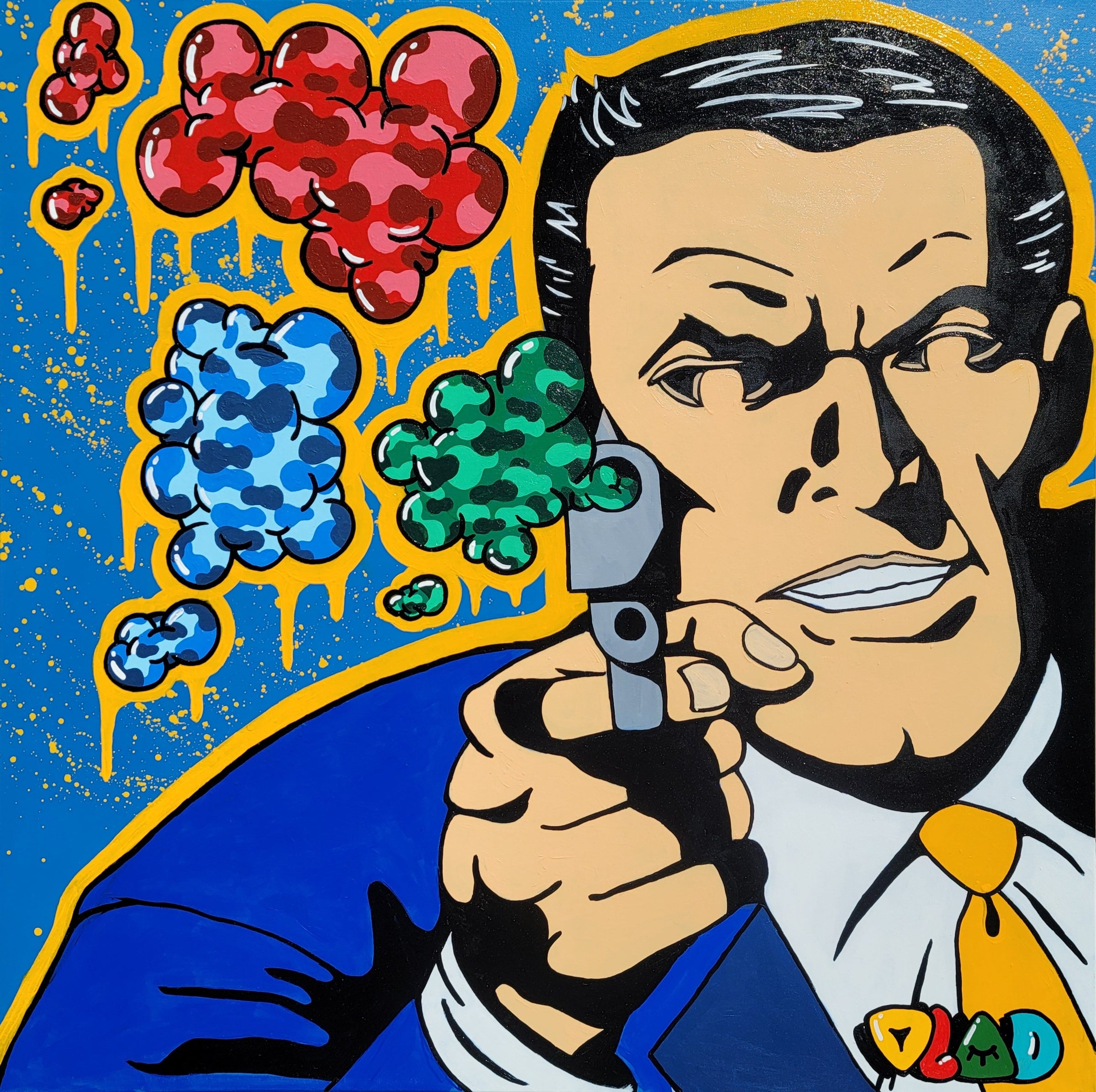 VLAD VANDAMME- BANG MORE (Painting) - Ethos Arts Inc.