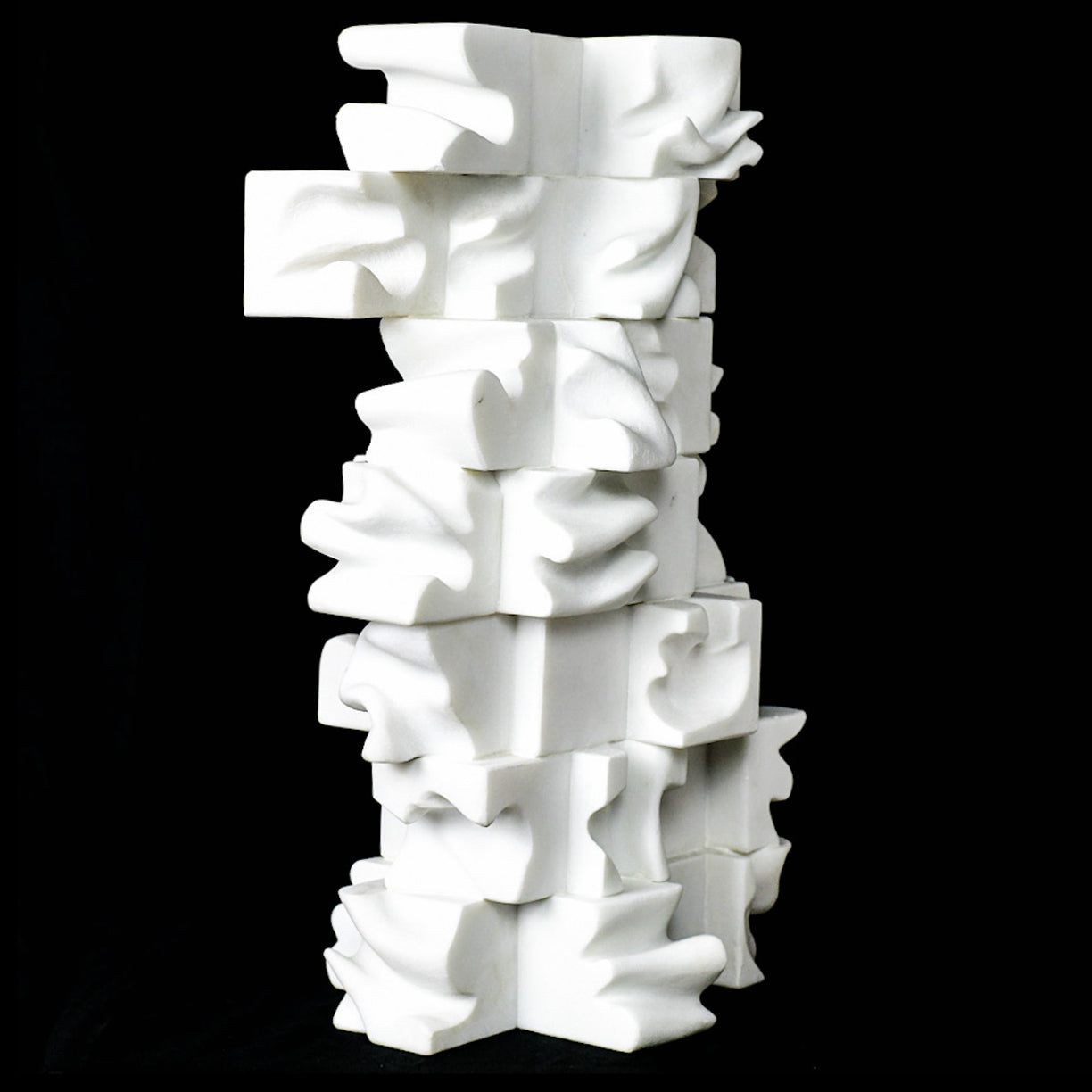 Marton Varo - 33 Cubes (sculpture) - Ethos Arts Inc.
