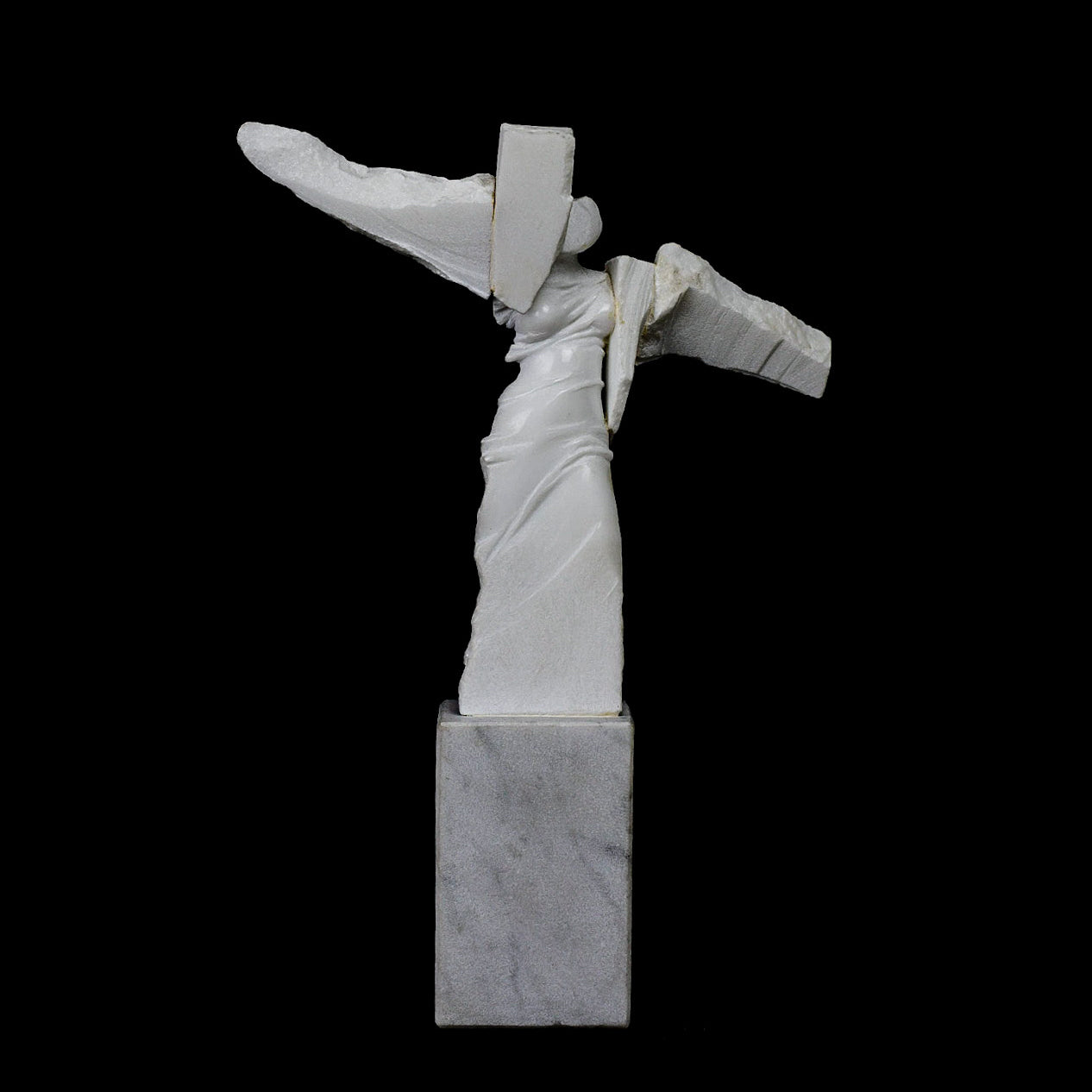 Marton Varo- Abstract Angel (sculpture) - Ethos Arts Inc.