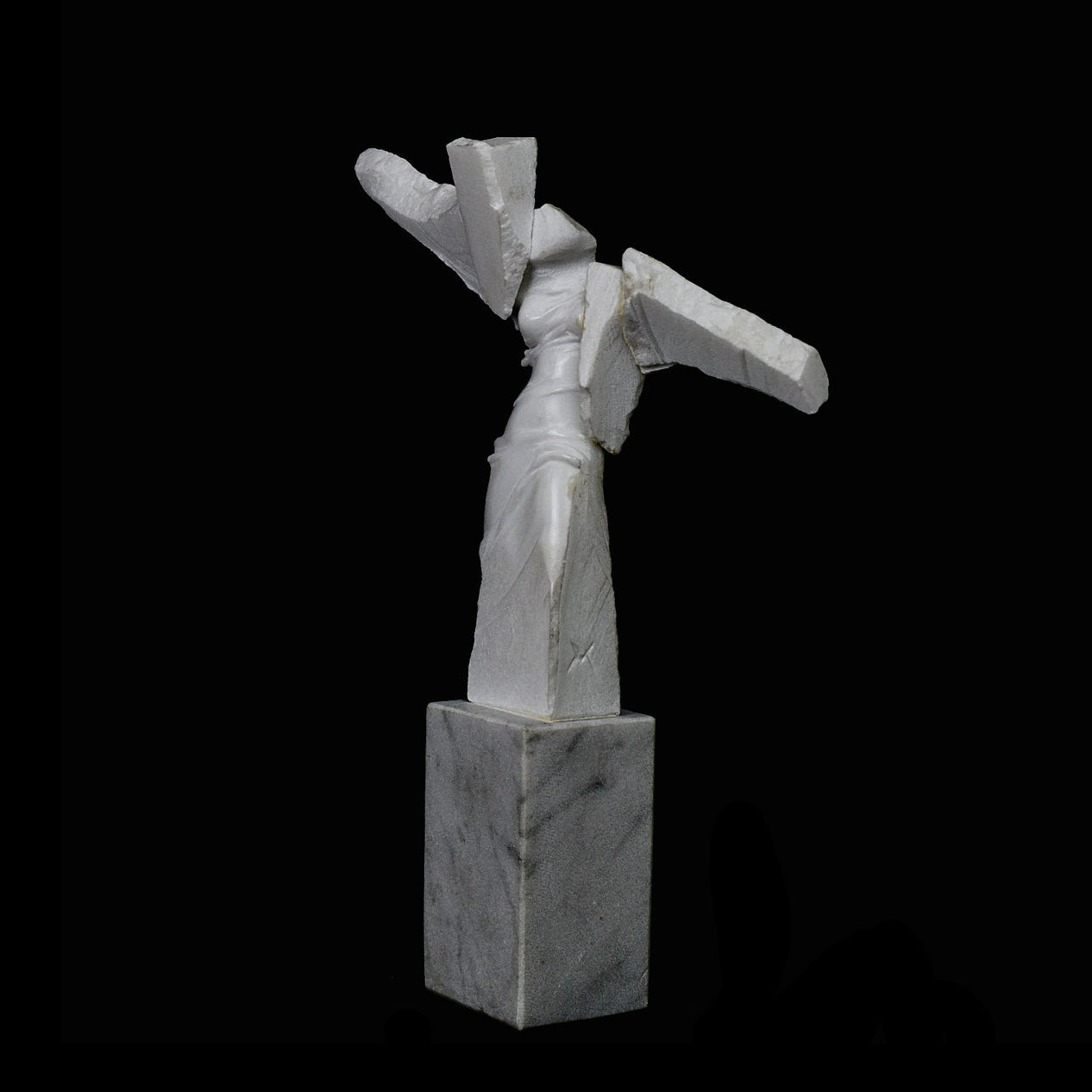Marton Varo- Abstract Angel (sculpture) - Ethos Arts Inc.