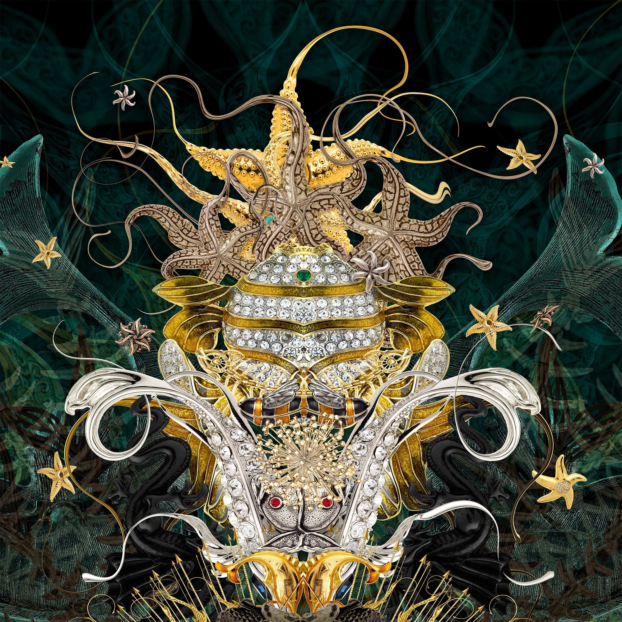 JT Burke - Beautiful Things that Swim in the Sea (Digital Print) - Ethos Arts Inc.