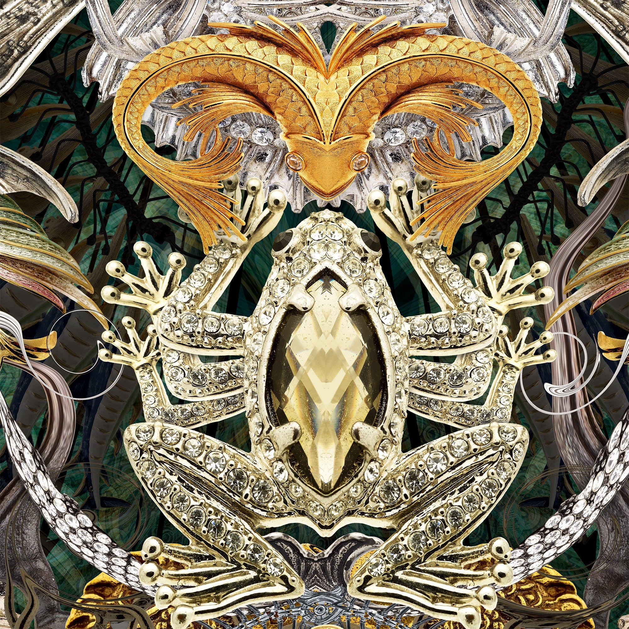 JT Burke - Beautiful Things that Swim in the Sea (Digital Print) - Ethos Arts Inc.