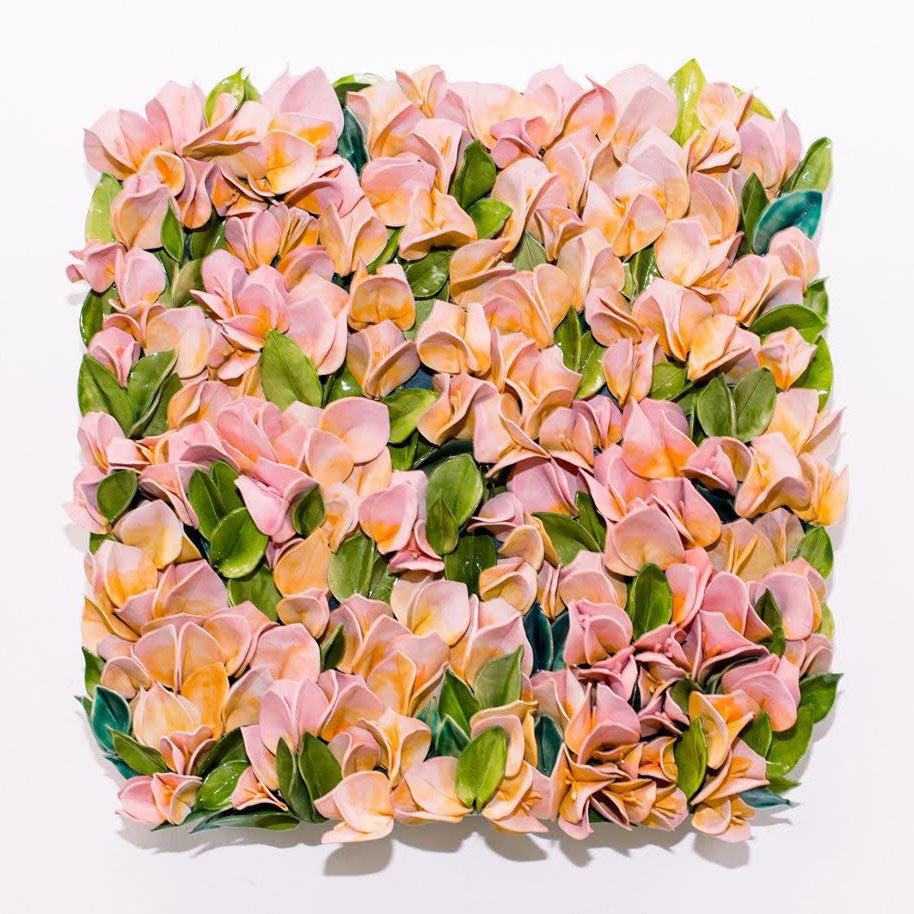 Carlie Stracka- Bougainvillea (Wall sculpture) - Ethos Arts Inc.