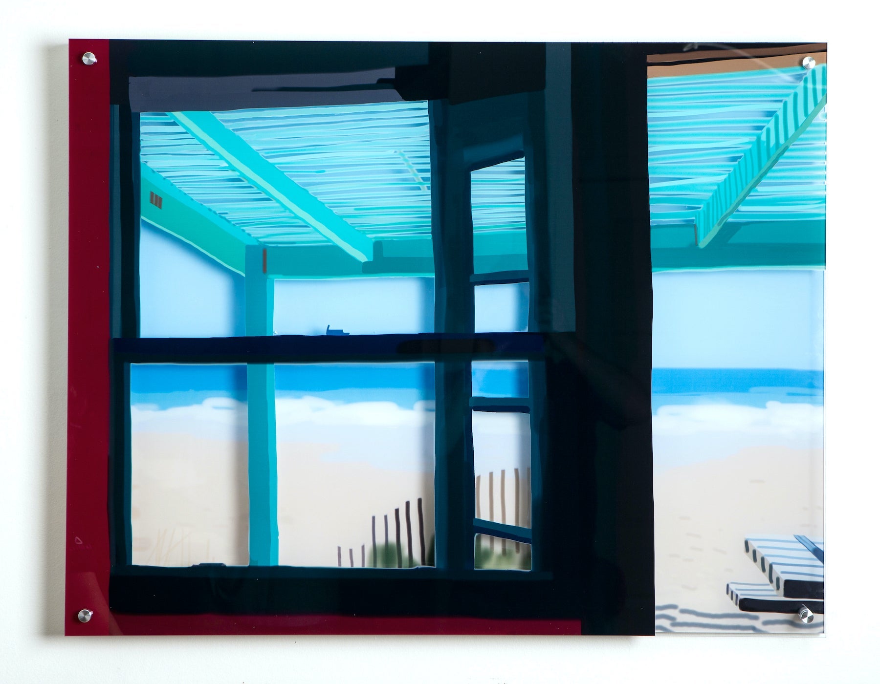 Sherry Pollack Walker- Crystal Cove Cottage (Painting) - Ethos Arts Inc.