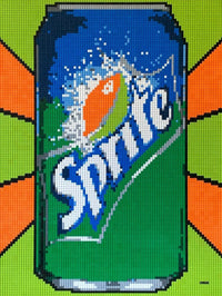 Brian Hanna- Dyno-Sprite (Wall sculpture) - Ethos Arts Inc.