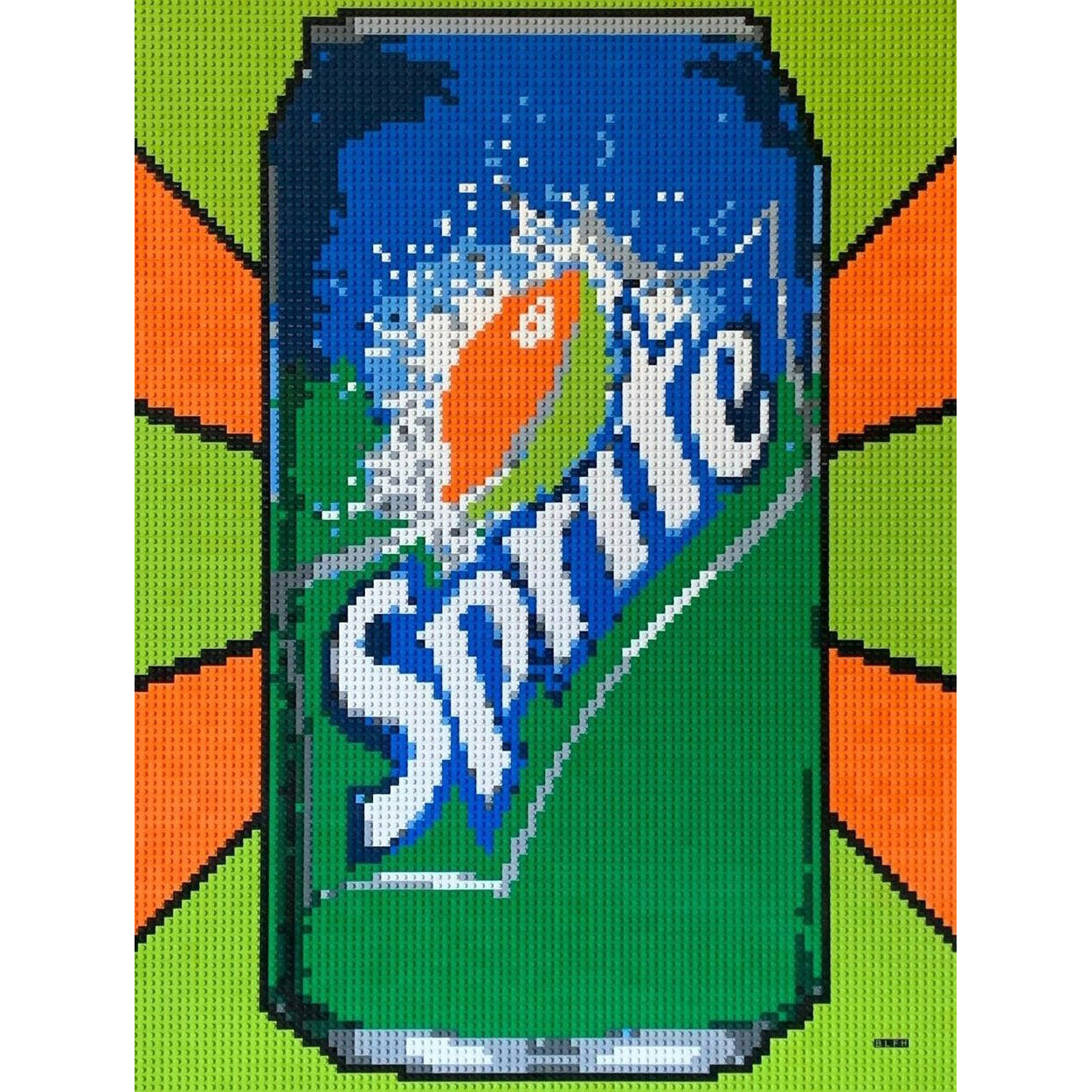 Brian Hanna- Dyno-Sprite (Wall sculpture) - Ethos Arts Inc.
