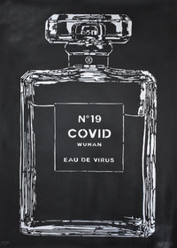 Orrible- Eau de Virus (Chrome on Black) () - Ethos Arts Inc.