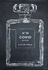 Orrible- Eau de Virus (Chrome on Anthracite) () - Ethos Arts Inc.