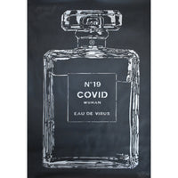 Orrible- Eau de Virus (Chrome on Anthracite) () - Ethos Arts Inc.
