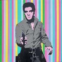 Artlord - Bang with Stripes (Painting) - Ethos Arts Inc.