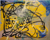 BK Ireland - Fleeing (Painting) - Ethos Arts Inc.