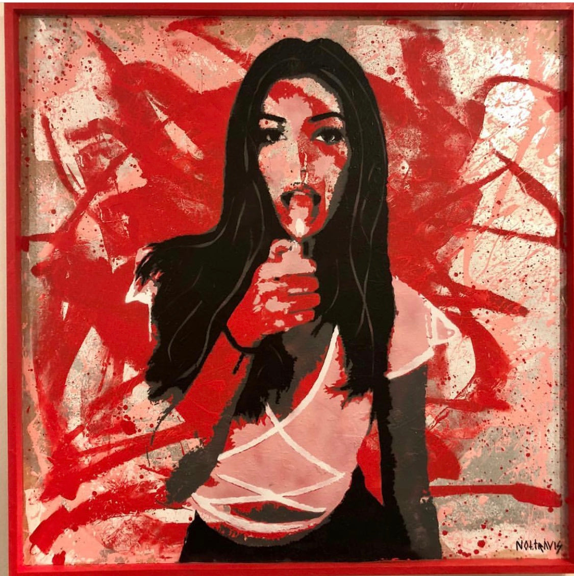 not.travis- i'll.doit.again (Painting) - Ethos Arts Inc.