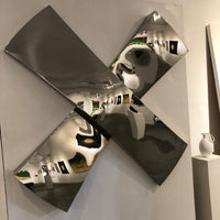Michael Shewmaker- eXe (Wall sculpture) - Ethos Arts Inc.