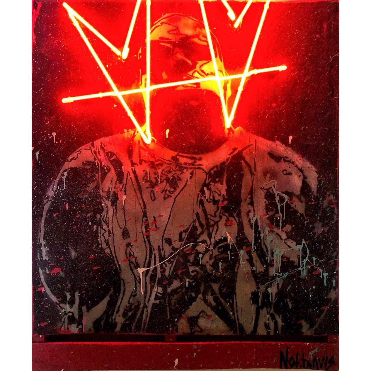not.travis- not.biggie (Painting) - Ethos Arts Inc.