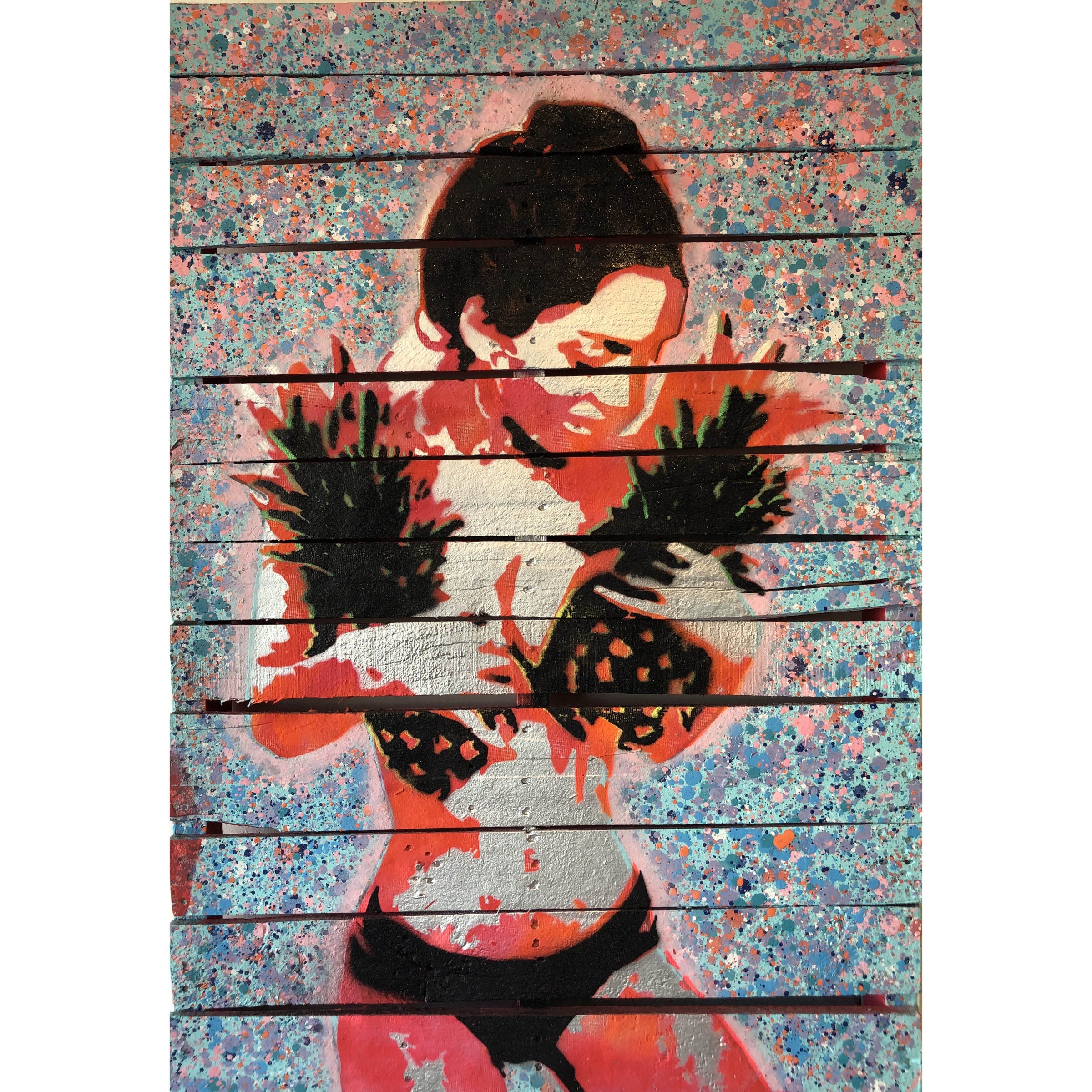 not.travis- daily.pineapple.dose (Painting) - Ethos Arts Inc.