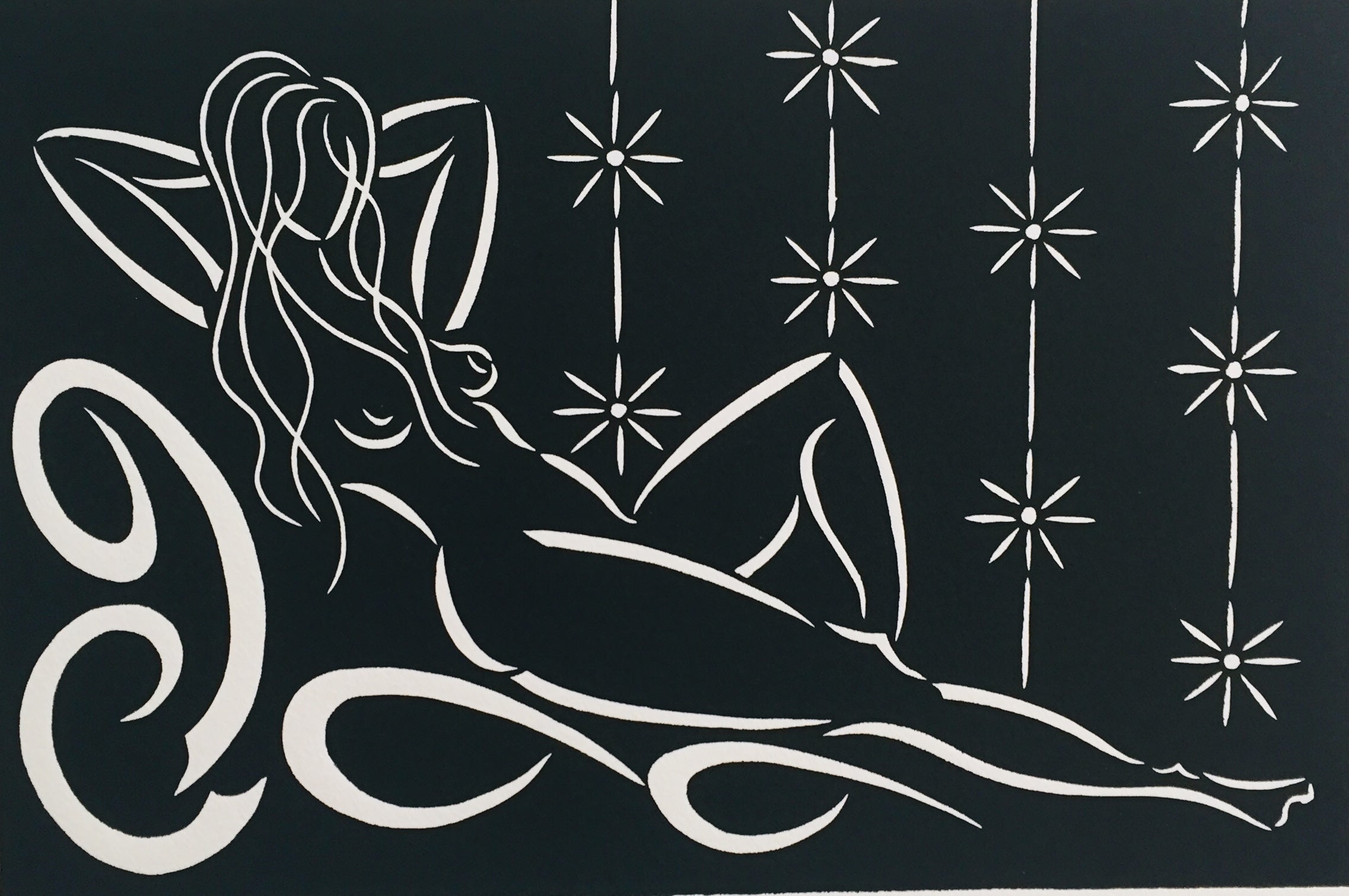 Pierre Henri Matisse - Reclining Nude (Painting) - Ethos Arts Inc.