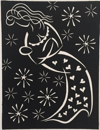 Pierre Henri Matisse - Circle of Love (Linocut) - Ethos Arts Inc.