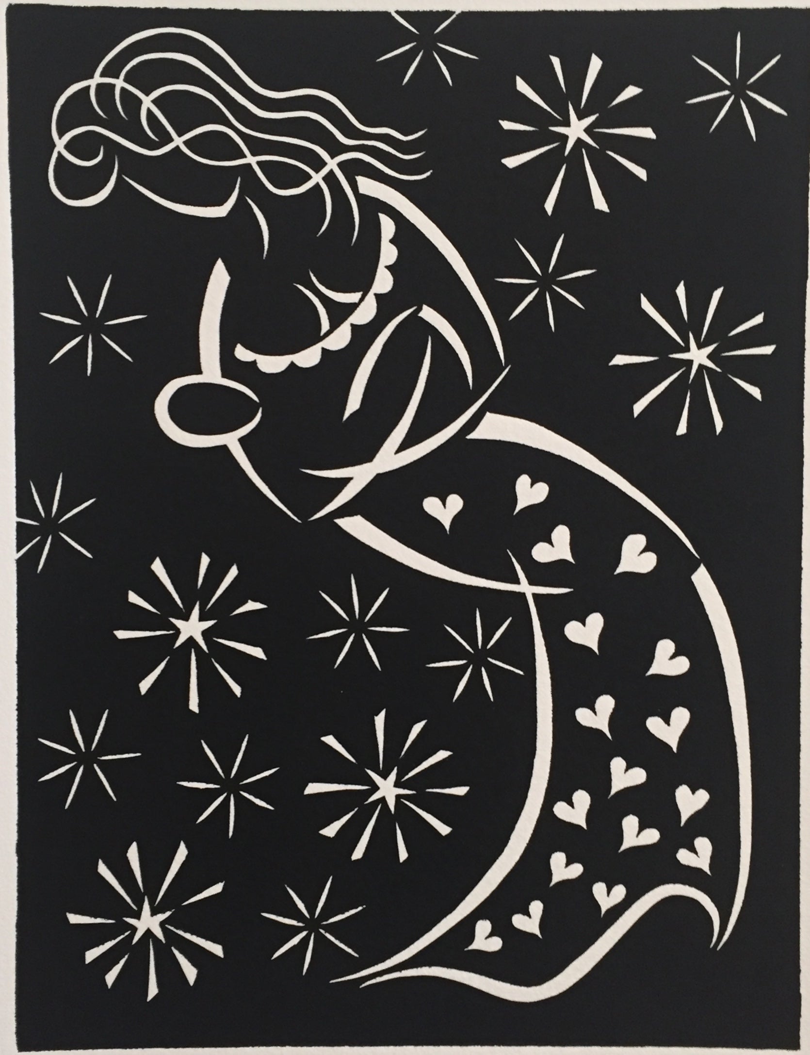 Pierre Henri Matisse - Circle of Love (Linocut) - Ethos Arts Inc.