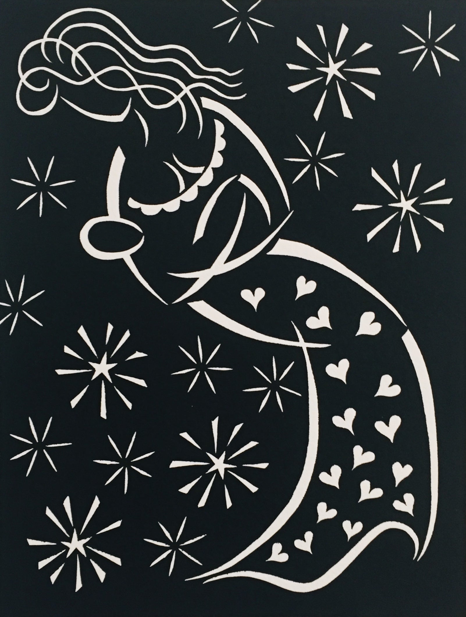 Pierre Henri Matisse - Circle of Love (Linocut) - Ethos Arts Inc.
