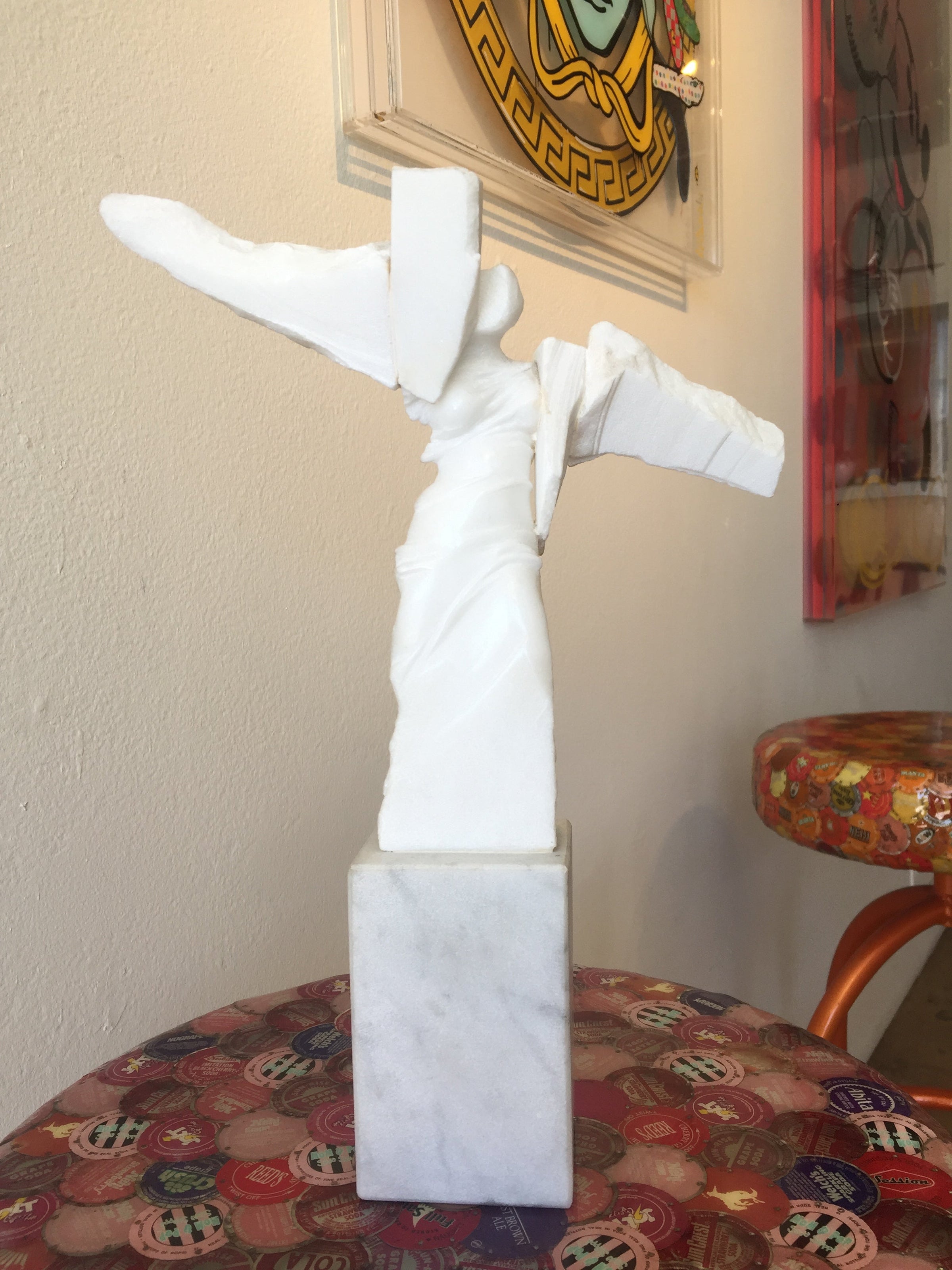 Marton Varo- Abstract Angel (sculpture) - Ethos Arts Inc.