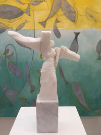Marton Varo- Abstract Angel (sculpture) - Ethos Arts Inc.