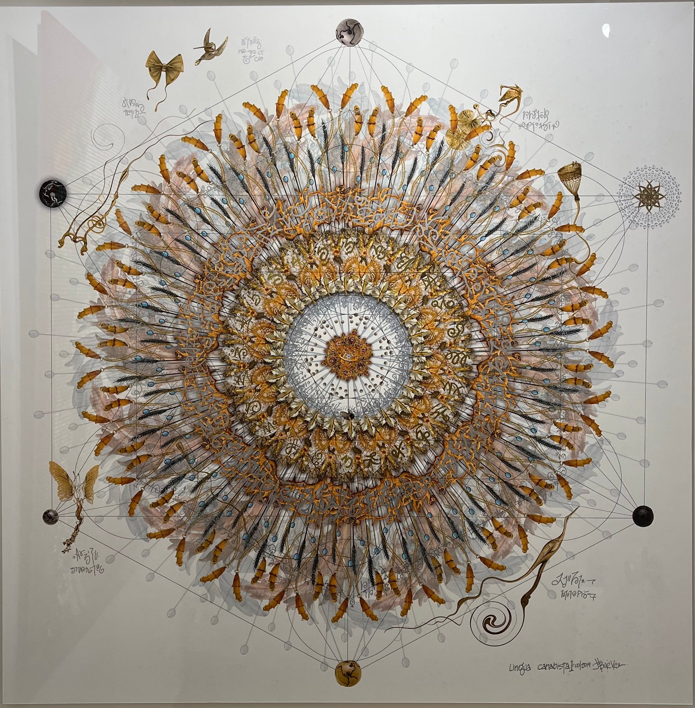 JT Burke - Lingua Canabista 1 (Digital Print) - Ethos Arts Inc.