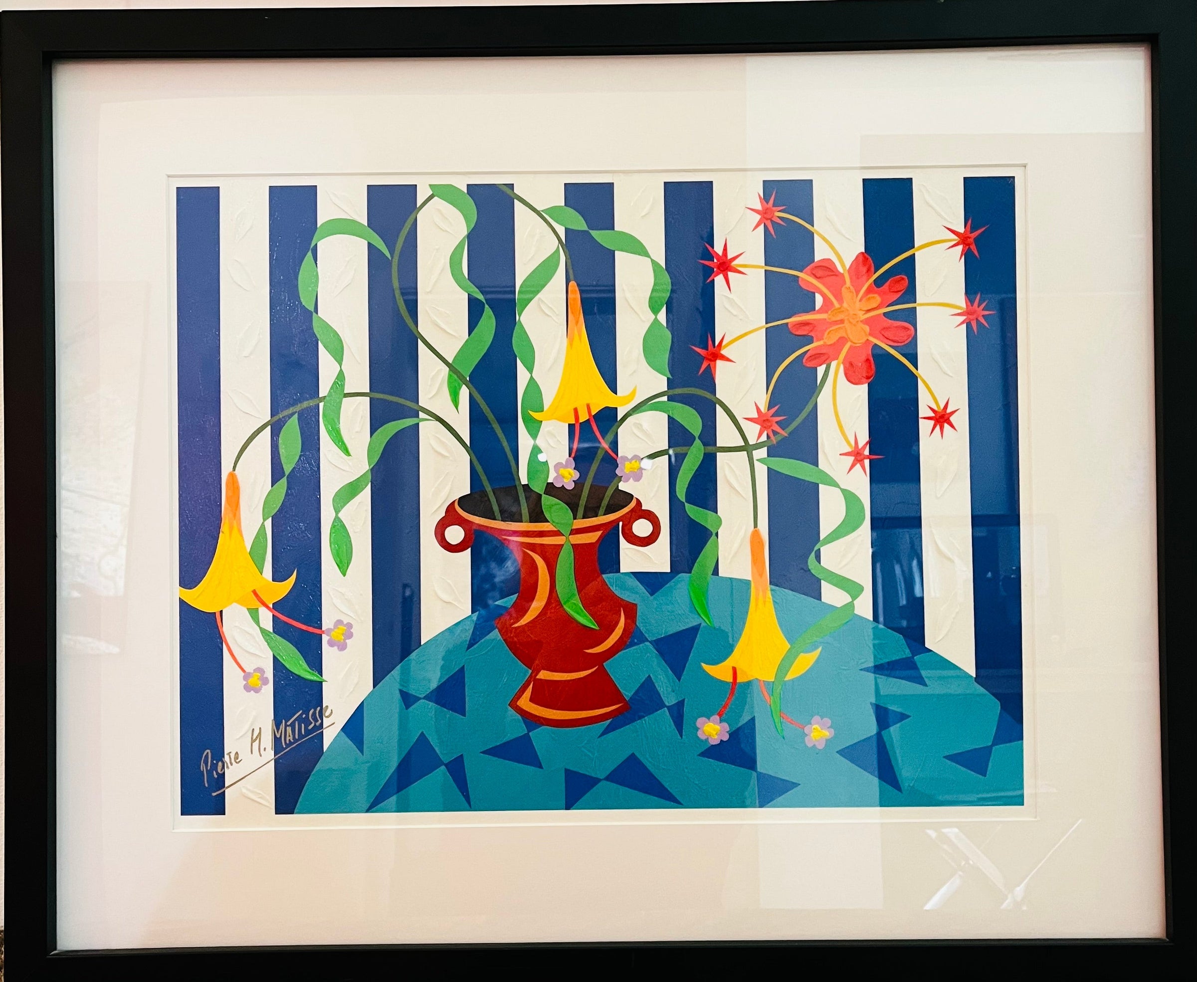 Pierre Henri Matisse - Les Fleurs du Printemps (Painting) - Ethos Arts Inc.